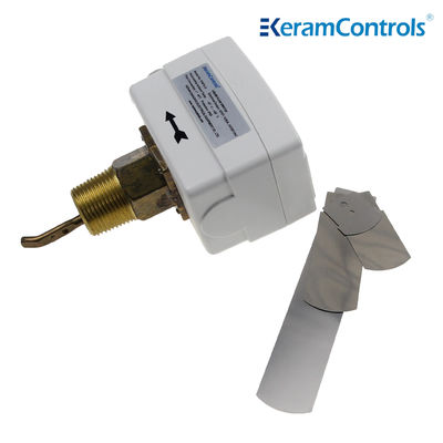 Commutatori di flusso liquidi d'ottone dell'OEM IP65 24V 15A per condizionamento d'aria di riscaldamento
