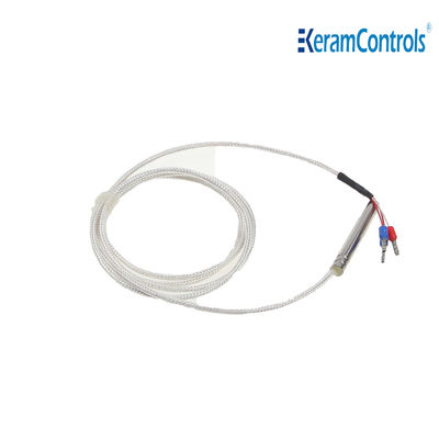 Cavo del sensore di temperatura del silicone PT1000 PT100 3