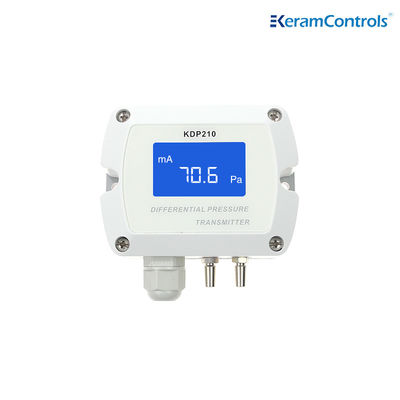 Trasmettitore di pressione differenziale KDP210 DPT bianco con display LCD retroilluminato