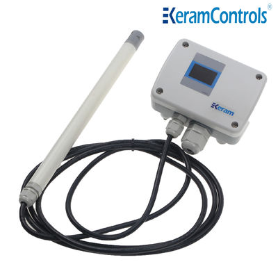 Trasmettitore IP65 16-24V di velocità dell'aria del cavo 0-10V