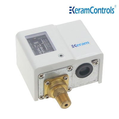 IP54 Interruttori di pressione regolabili CE Interruttore di pressione del compressore d'aria regolabile