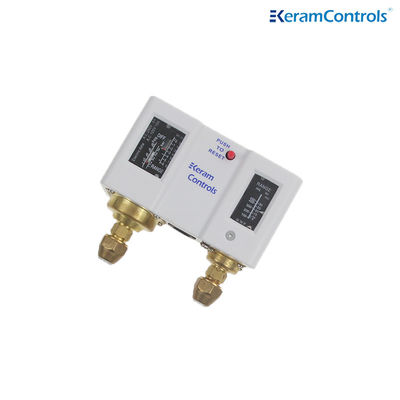 Doppio pressostato Hvac con connessione in ottone Certificato CE