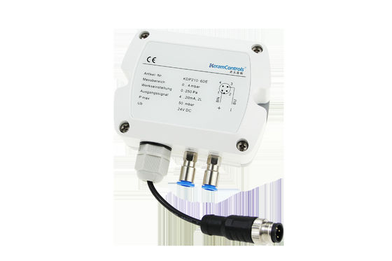 KDP210AC RS485 Display LCD Hvac Trasmettitore di pressione differenziale per camera pulita