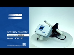 Trasmettitore di velocità dell'aria di -20~+70℃ per il sistema variabile del volume di aria